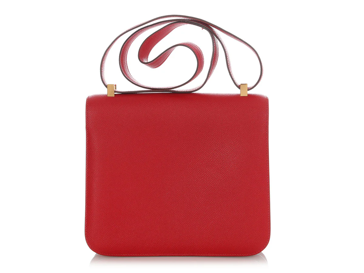 Hermès Red Epsom Constance 24 - Image 4
