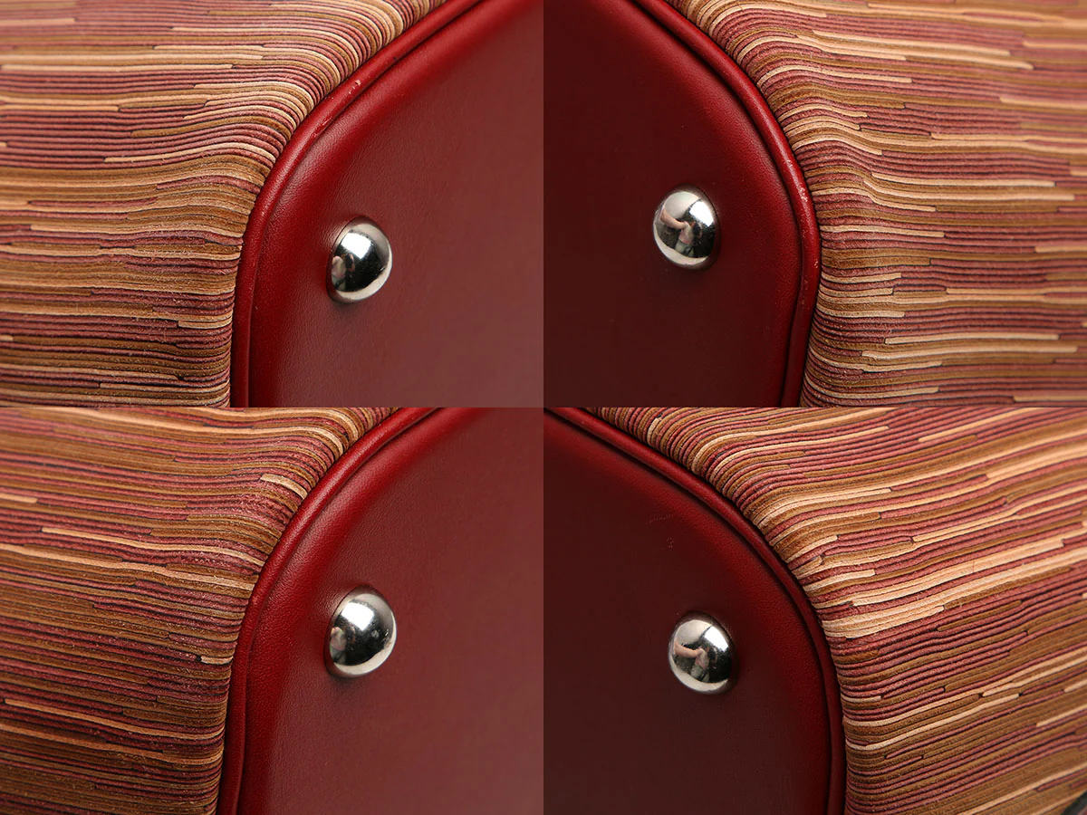 Hermès Red Vibrato Box Calfskin Bolide 35 - Image 9