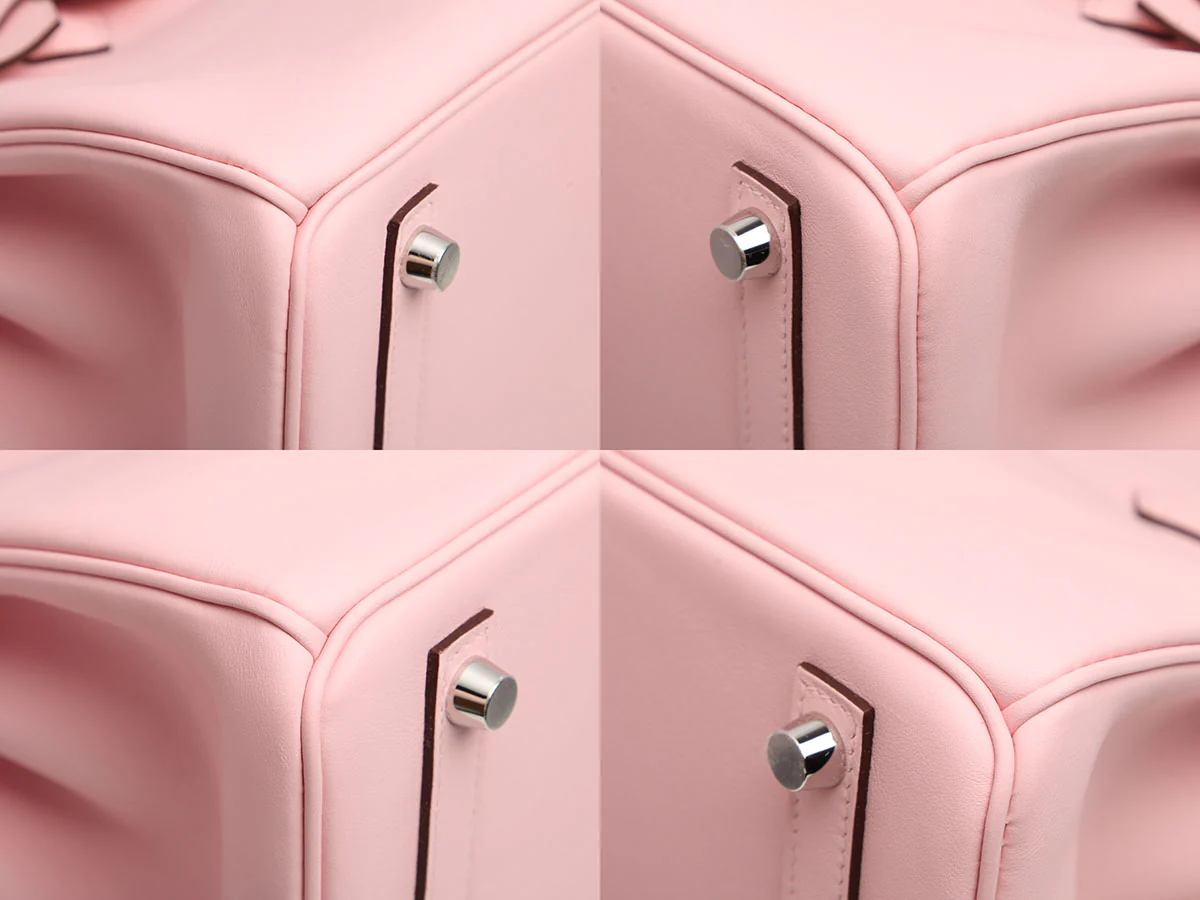 Hermès Rose Sakura Birkin 25 - Image 8