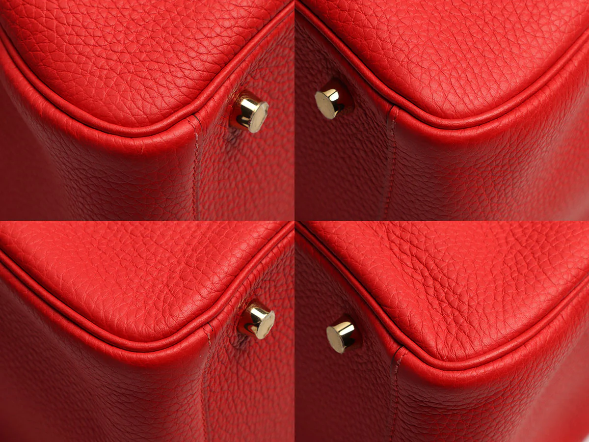 Hermès Rouge de Coeur Clémence Lindy 30 - Image 8