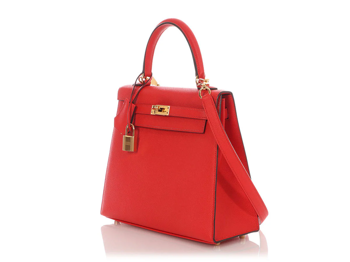 Hermès Rouge de Coeur Epsom Kelly 25 - Image 3