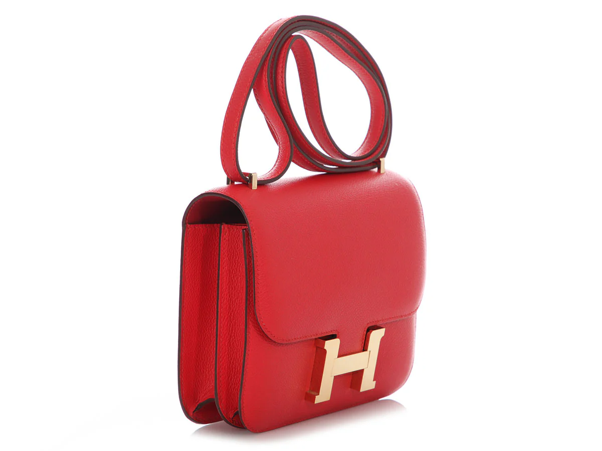 Hermès Rouge de Coeur Evercolor Constance 18 - Image 5