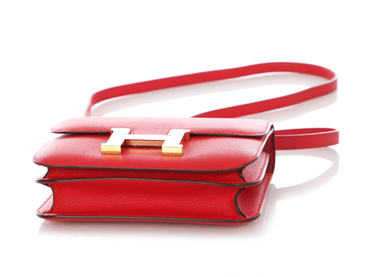 Hermès Rouge de Coeur Evercolor Constance 18 - Image 6