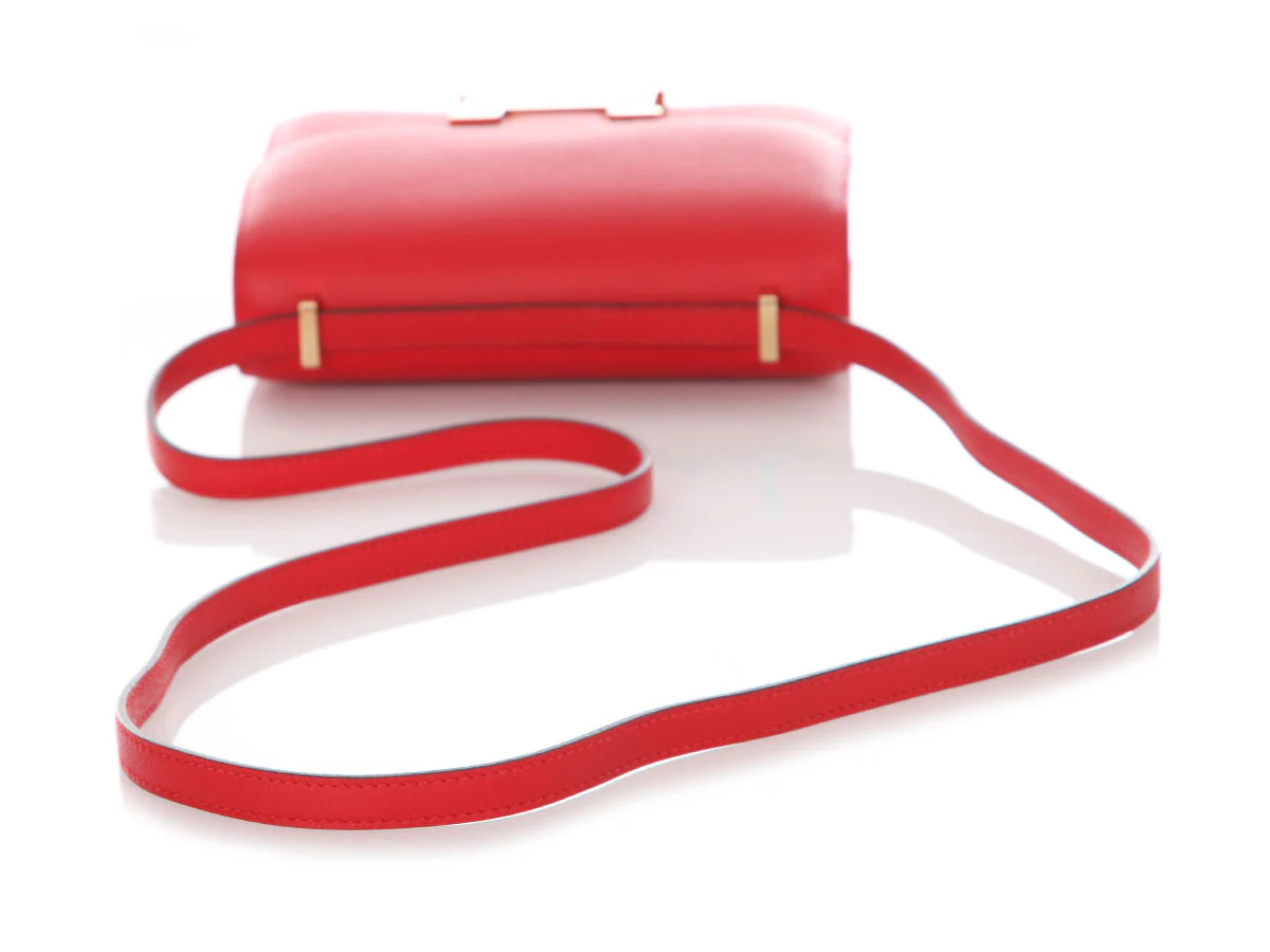 Hermès Rouge de Coeur Evercolor Constance 18 - Image 7