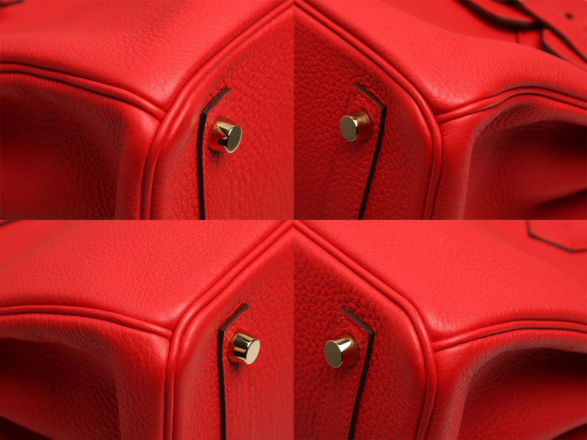 Hermès Rouge de Coeur Togo Birkin 30 - Image 10