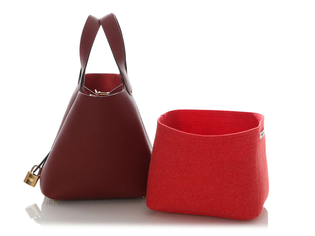Hermès Rouge H Clémence Picotin Lock 18 - Image 2