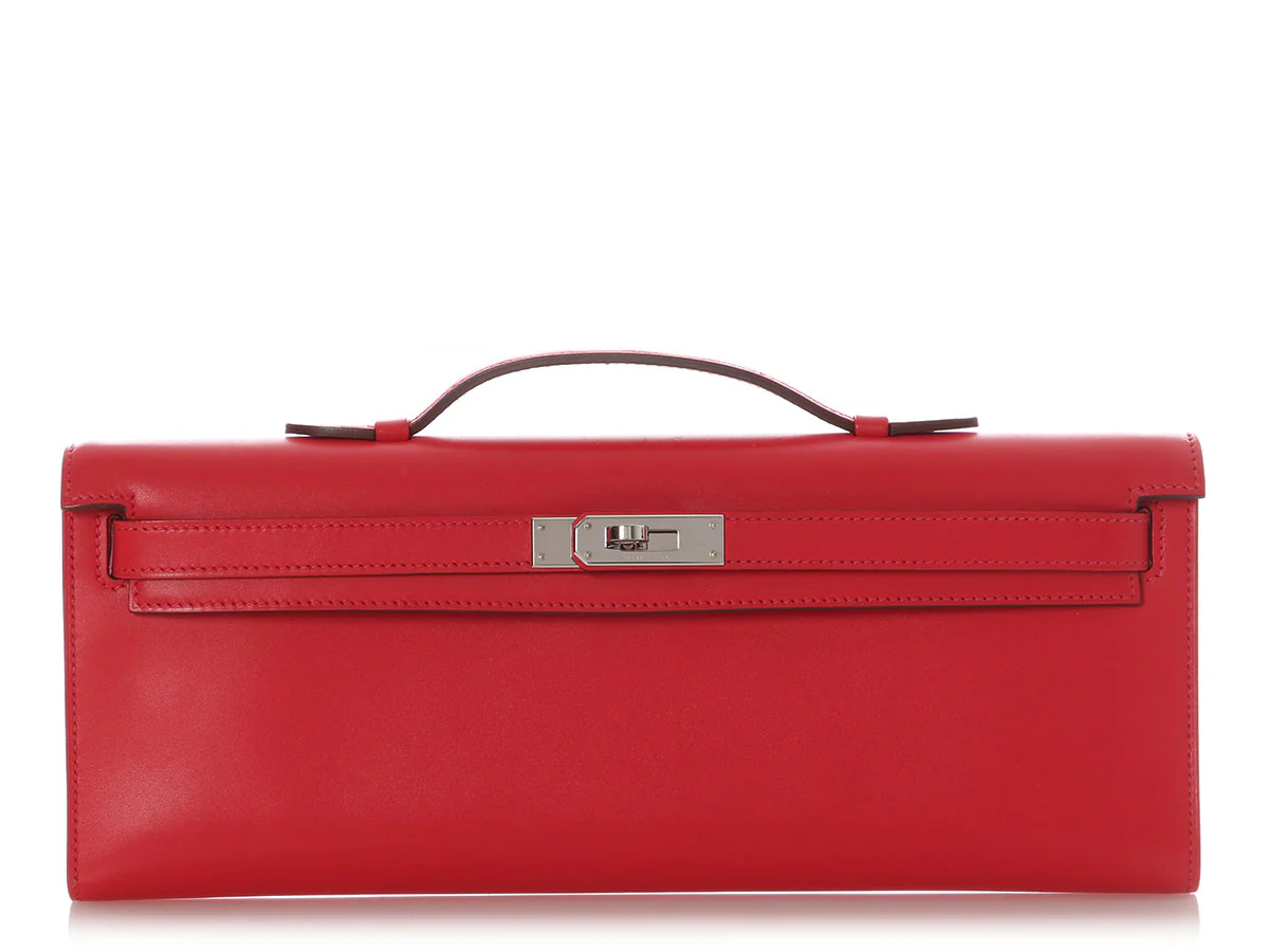 Hermès Rubis Swift Kelly Cut