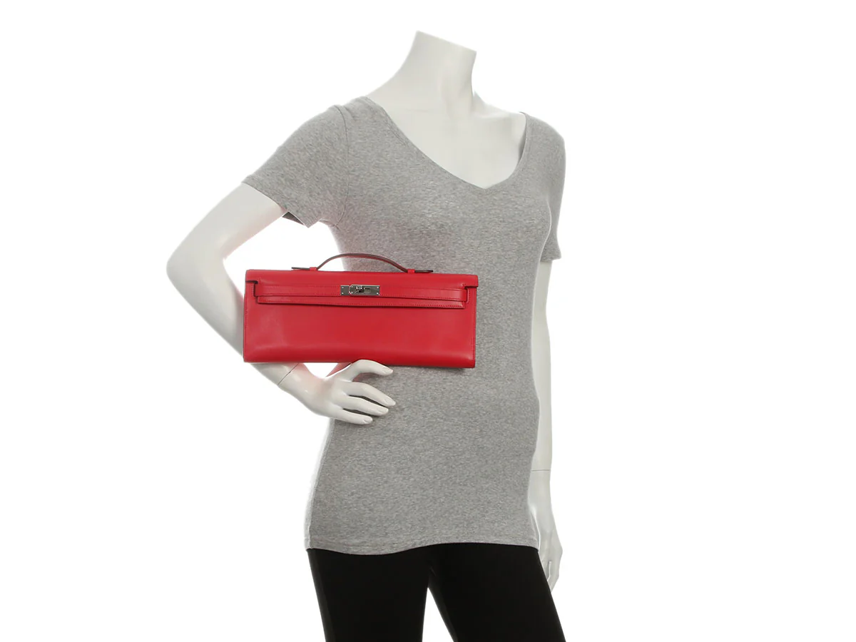 Hermès Rubis Swift Kelly Cut - Image 12
