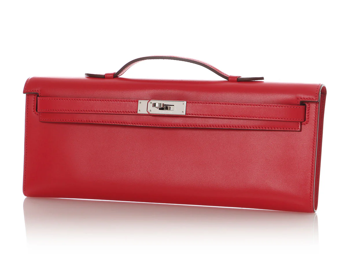 Hermès Rubis Swift Kelly Cut - Image 3