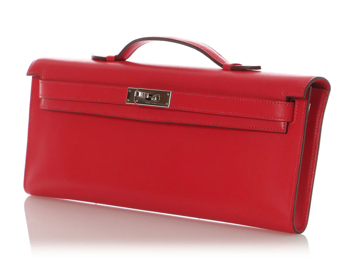 Hermès Rubis Swift Kelly Cut - Image 4
