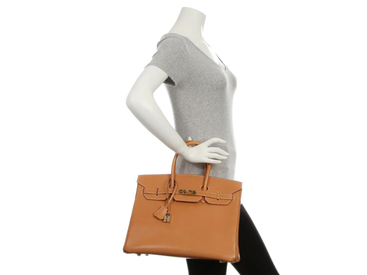 Hermès Sable Vache Naturelle Birkin 35 - Image 11