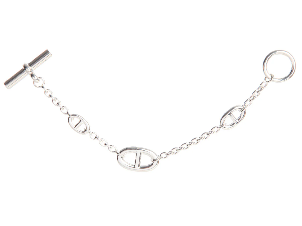 Hermès Small Sterling Silver Farandole Bracelet
