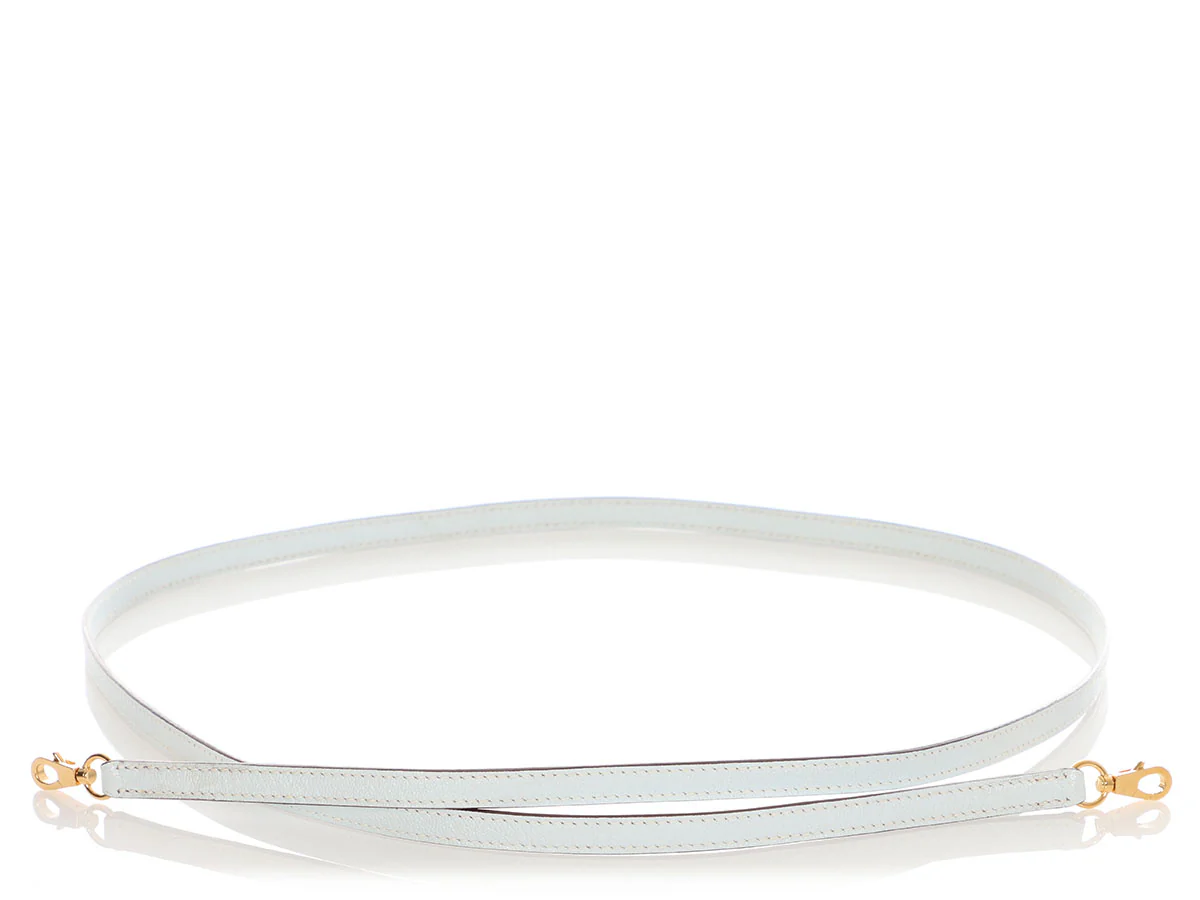 Hermès SO Mini Bleu Brume Chèvre Kelly Long Strap
