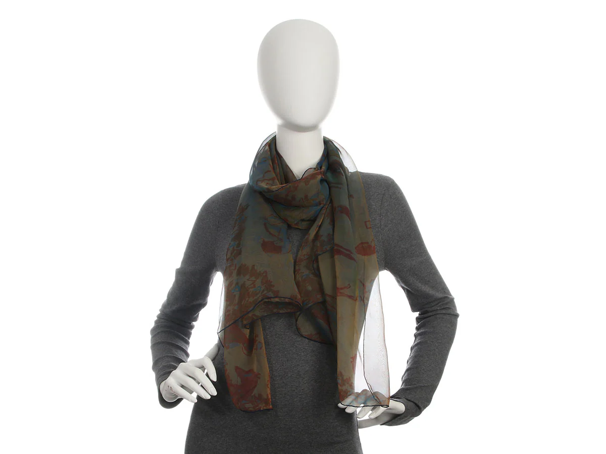 Hermès Polo Mousseline Scarf - Image 4