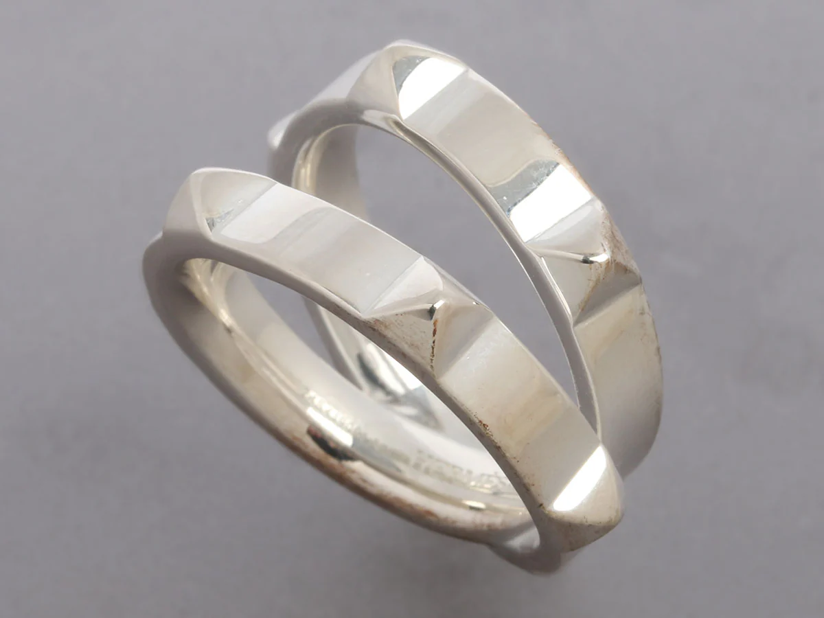 Hermès Sterling Silver Clou d’H Ring - Image 4