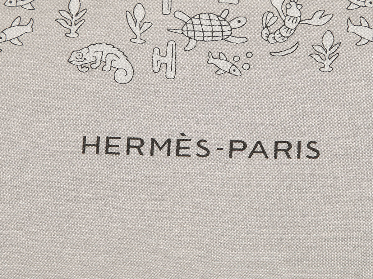 Hermès Summer Party Cotton and Silk Stole - Image 2