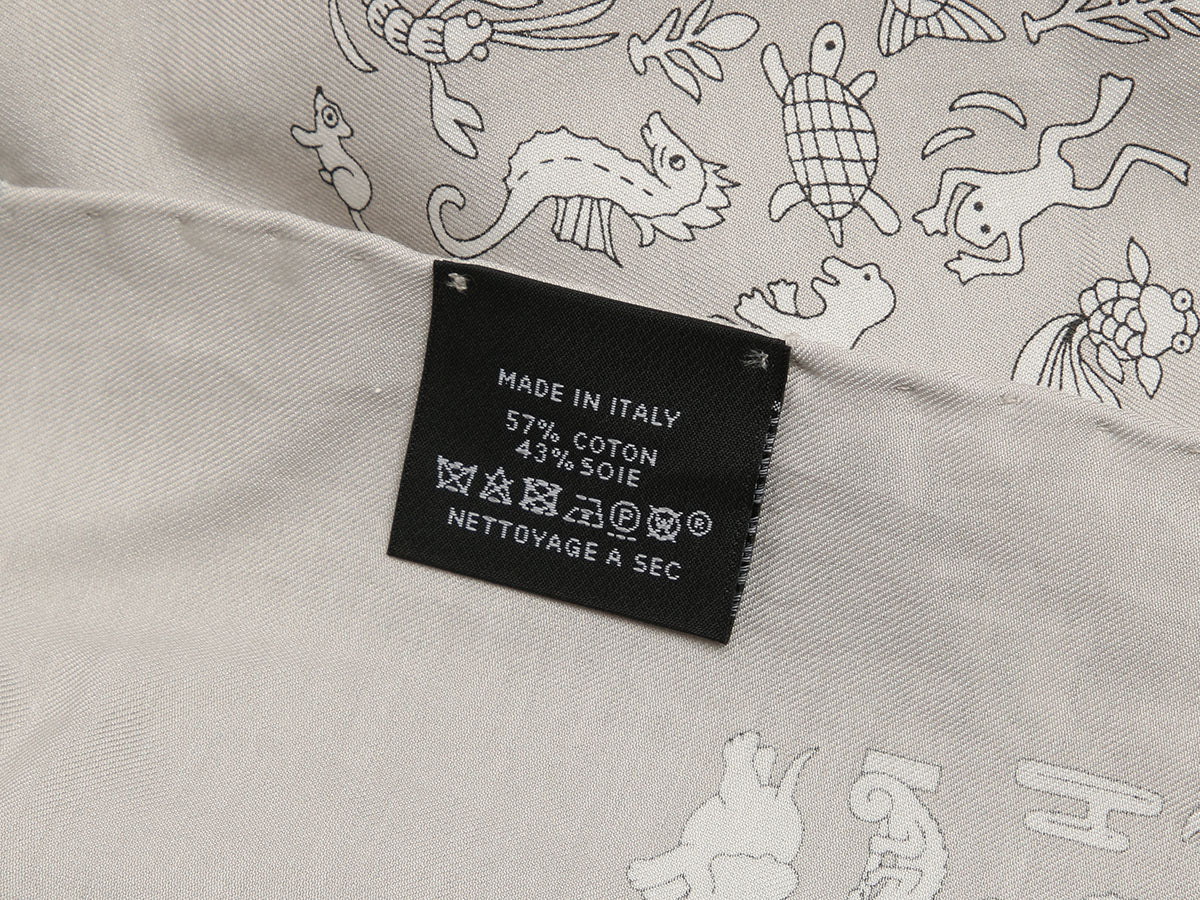 Hermès Summer Party Cotton and Silk Stole - Image 3