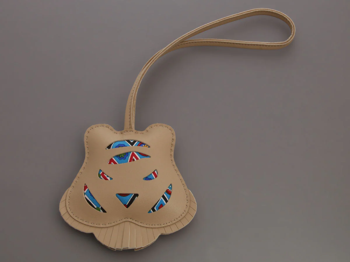 Hermès Tiger Petit H Bag Charm - Image 2