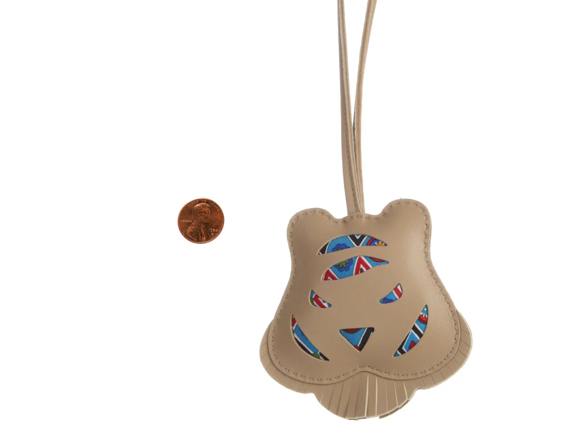 Hermès Tiger Petit H Bag Charm - Image 5
