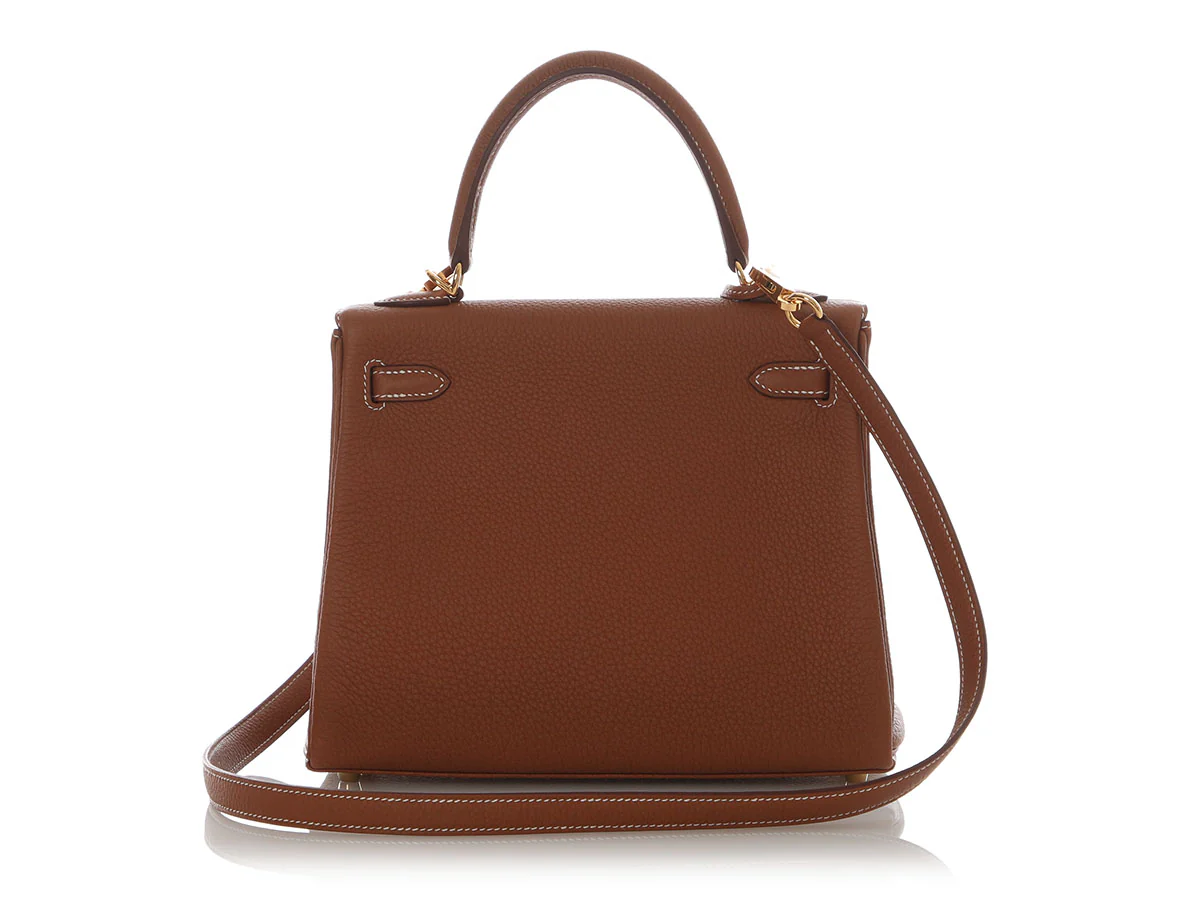 Hermès Gold Togo Kelly 25 - Image 5