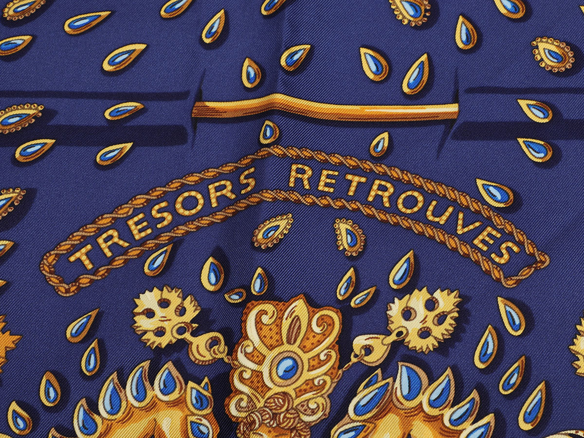 Hermès Trésors Retrouvés Silk Scarf 90cm - Image 2