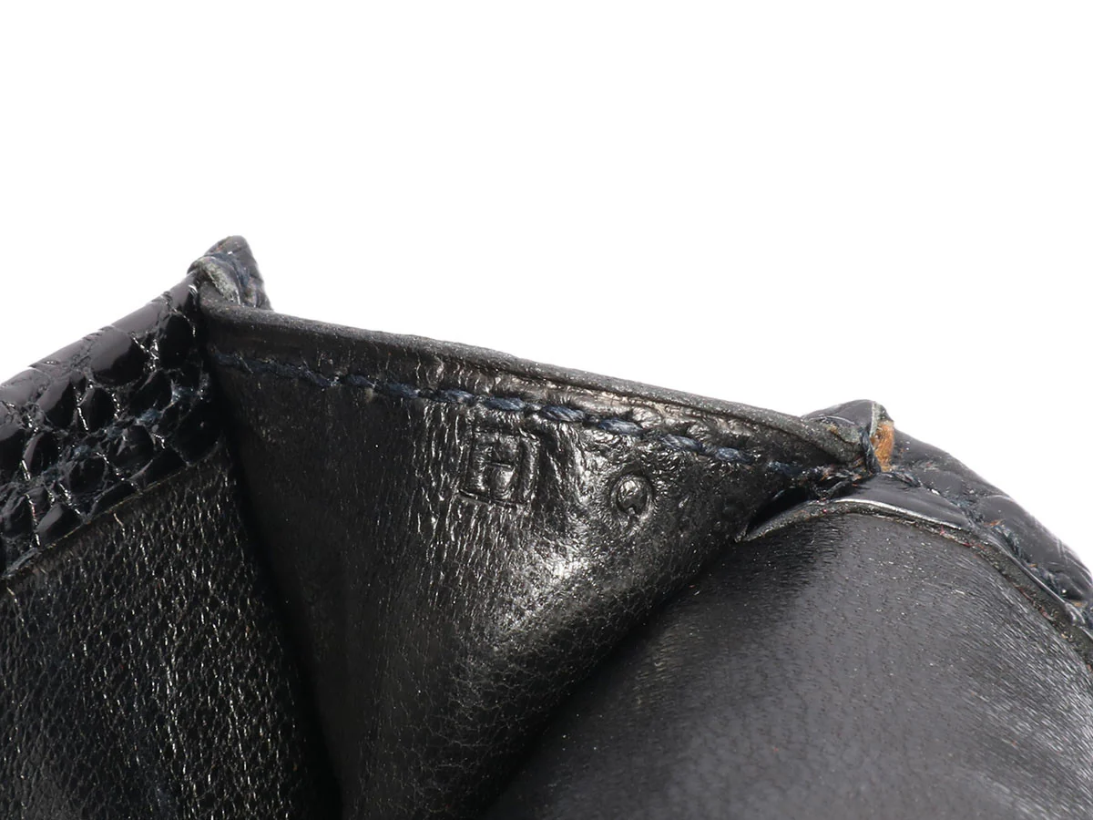 Hermès Black Crocodile Mini Jigé - Image 11