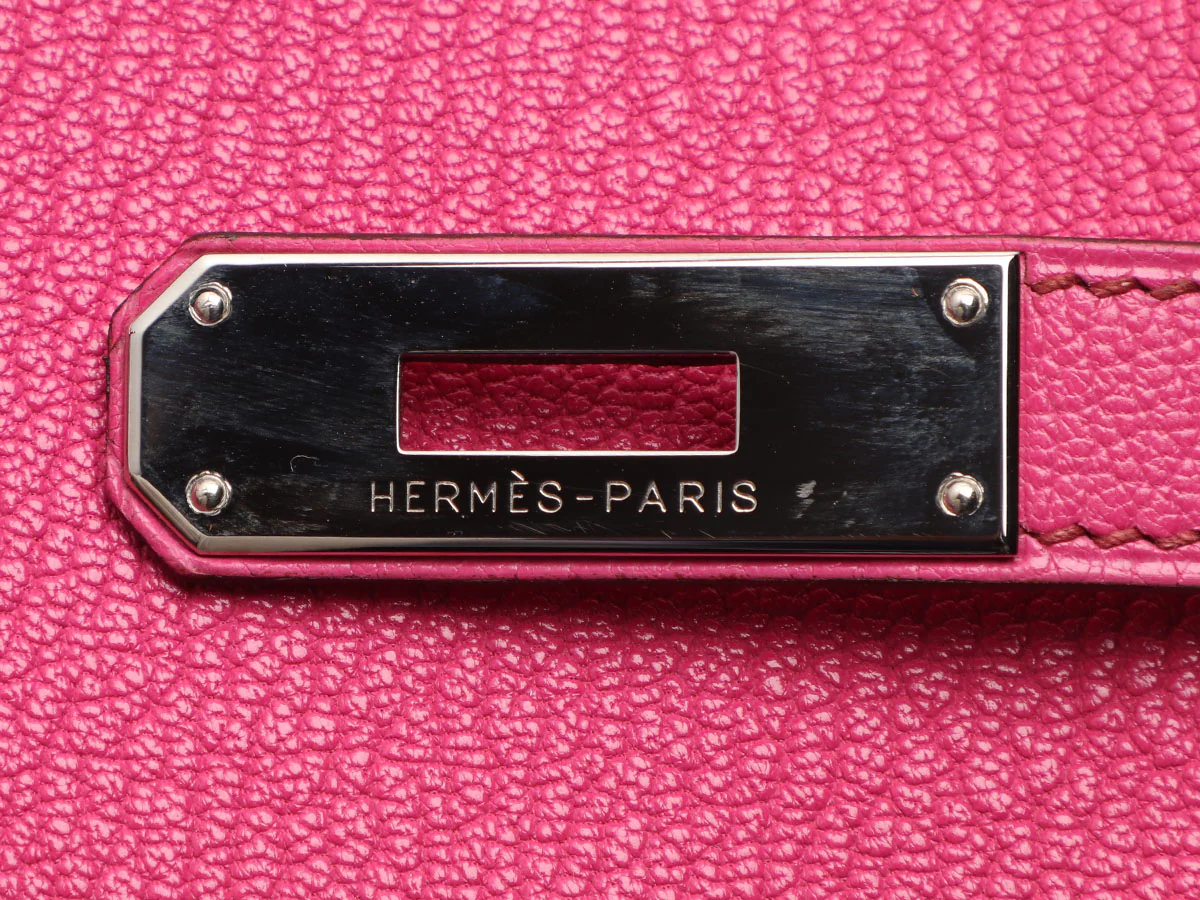 Hermès Fuchsia Chèvre Kelly 32 - Image 10