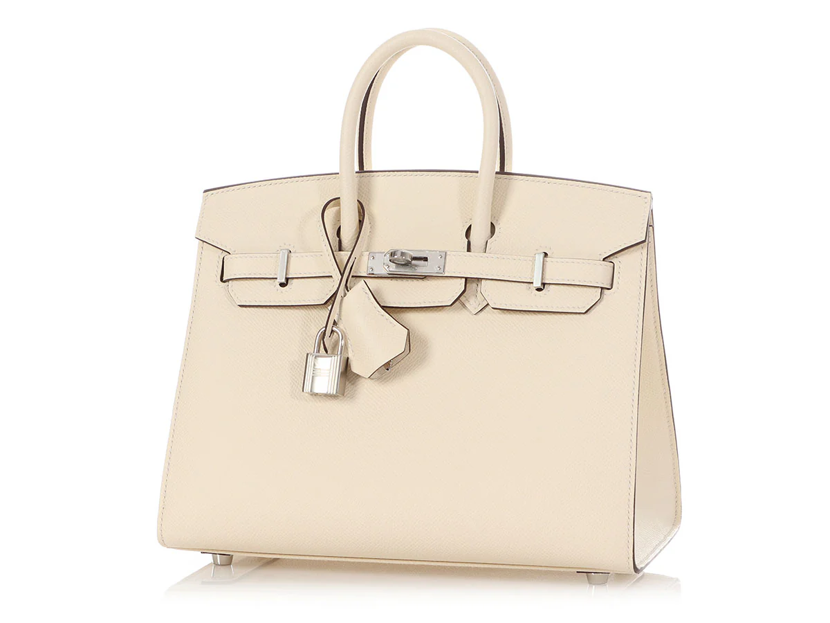 Hermès Nata Epsom Birkin Sellier 25 - Image 2