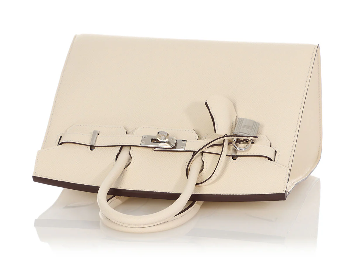 Hermès Nata Epsom Birkin Sellier 25 - Image 7