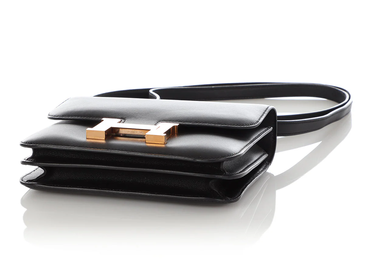 Hermès Black Swift Constance 18 - Image 6