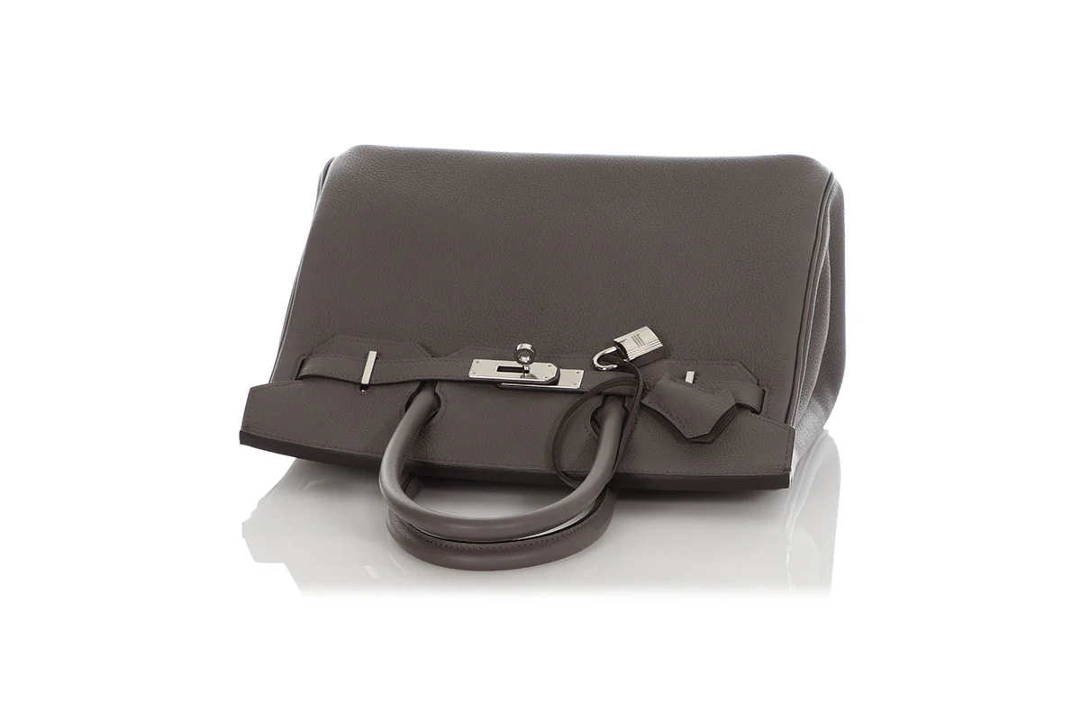 Hermès Etain Togo Birkin 30 - Image 8