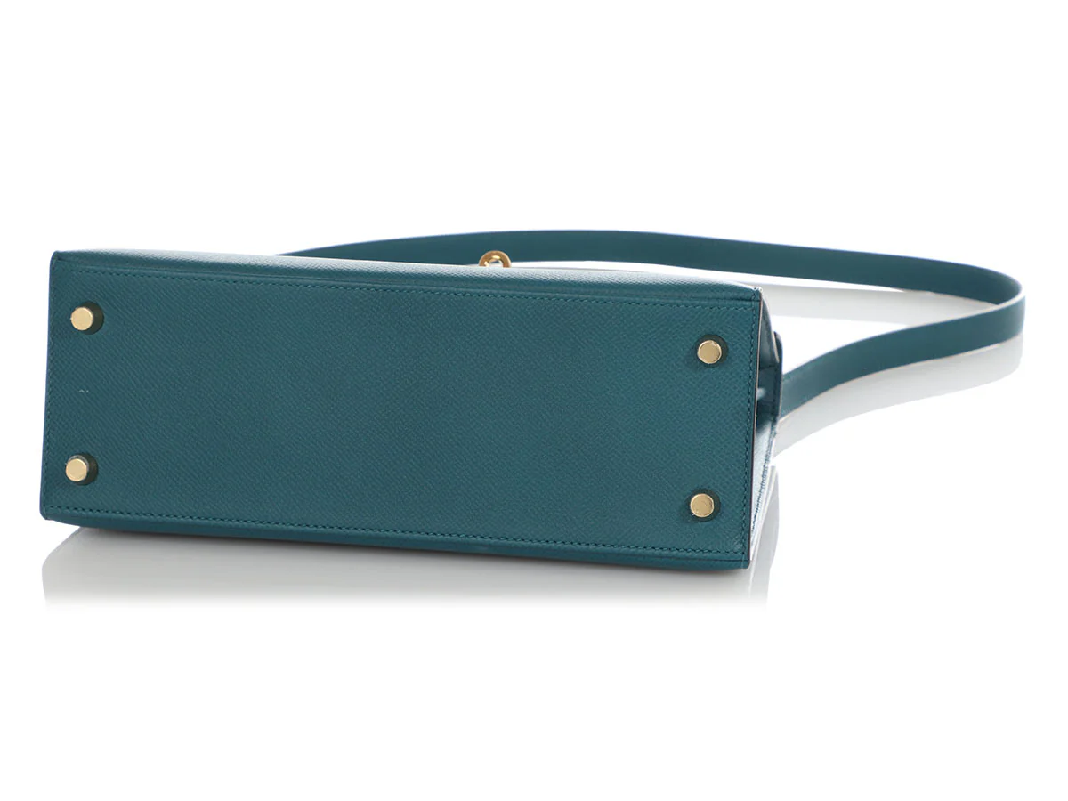 Hermès Vert Bosphore Epsom Kelly 25 - Image 6