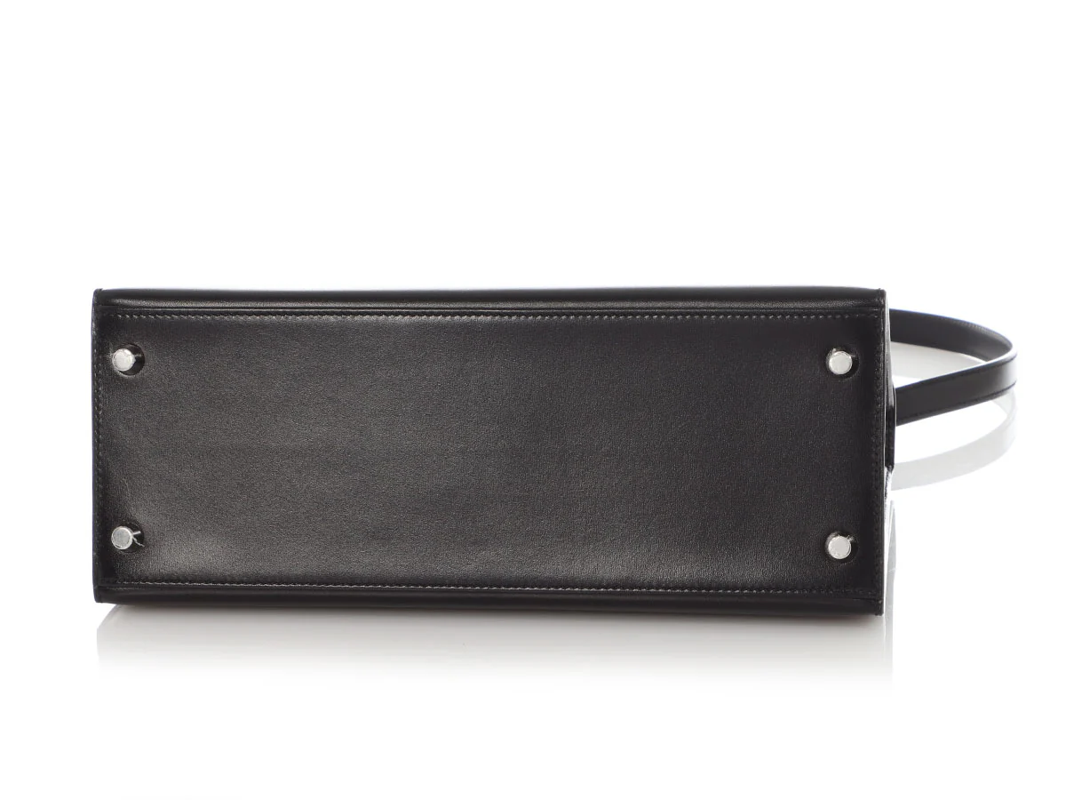 Hermès Black Box Calfskin Kelly 28 - Image 6