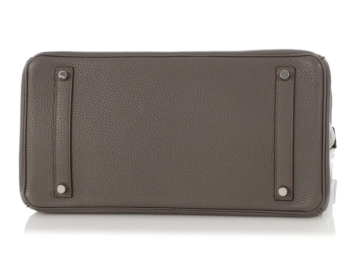 Hermès Etain Togo Birkin 35 - Image 6