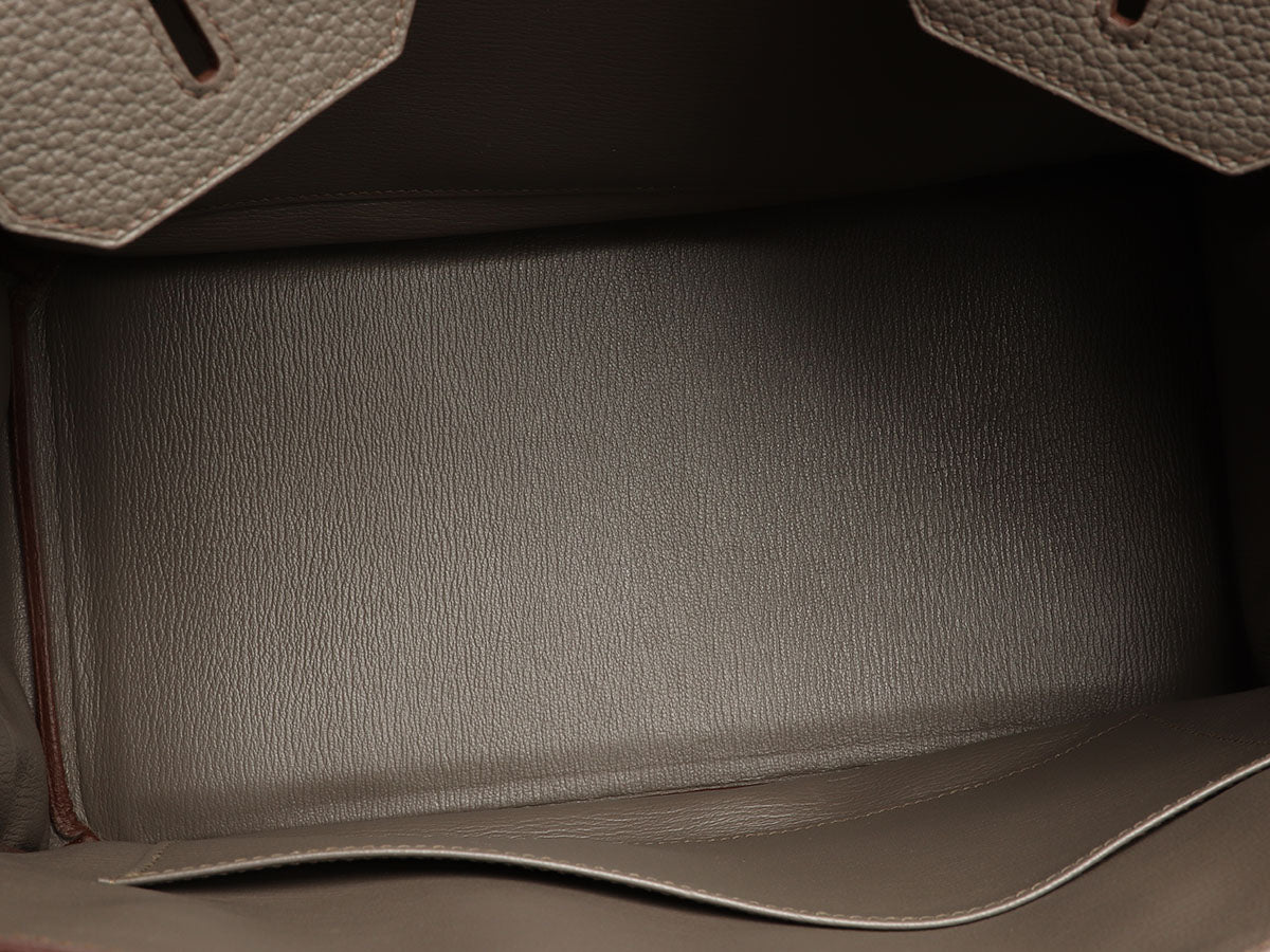Hermès Etain Togo Birkin 35 - Image 9