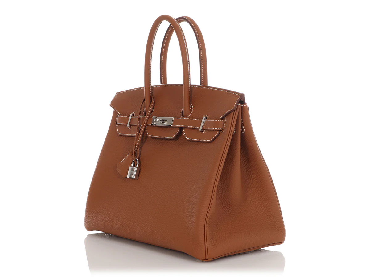 Hermès Gold Togo Birkin 35 - Image 3