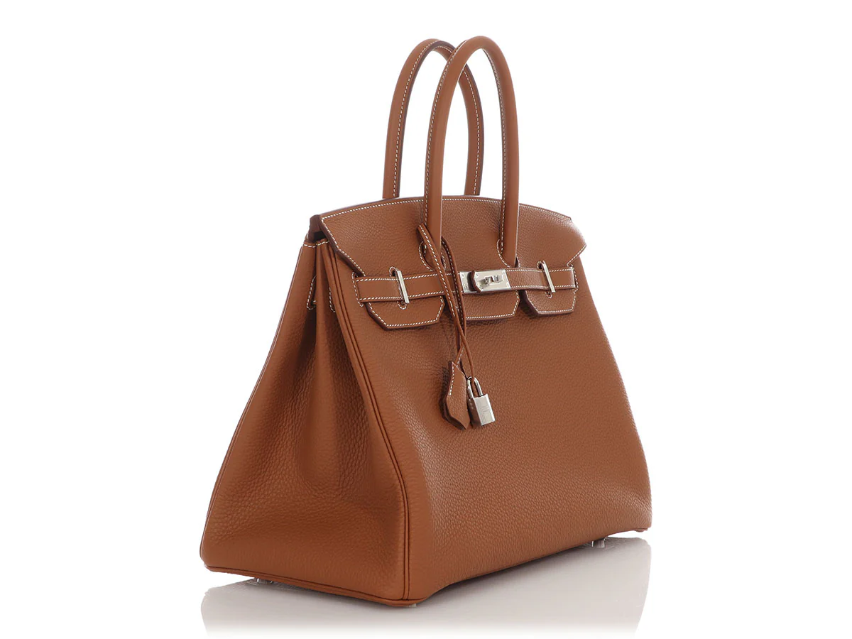 Hermès Gold Togo Birkin 35 - Image 5