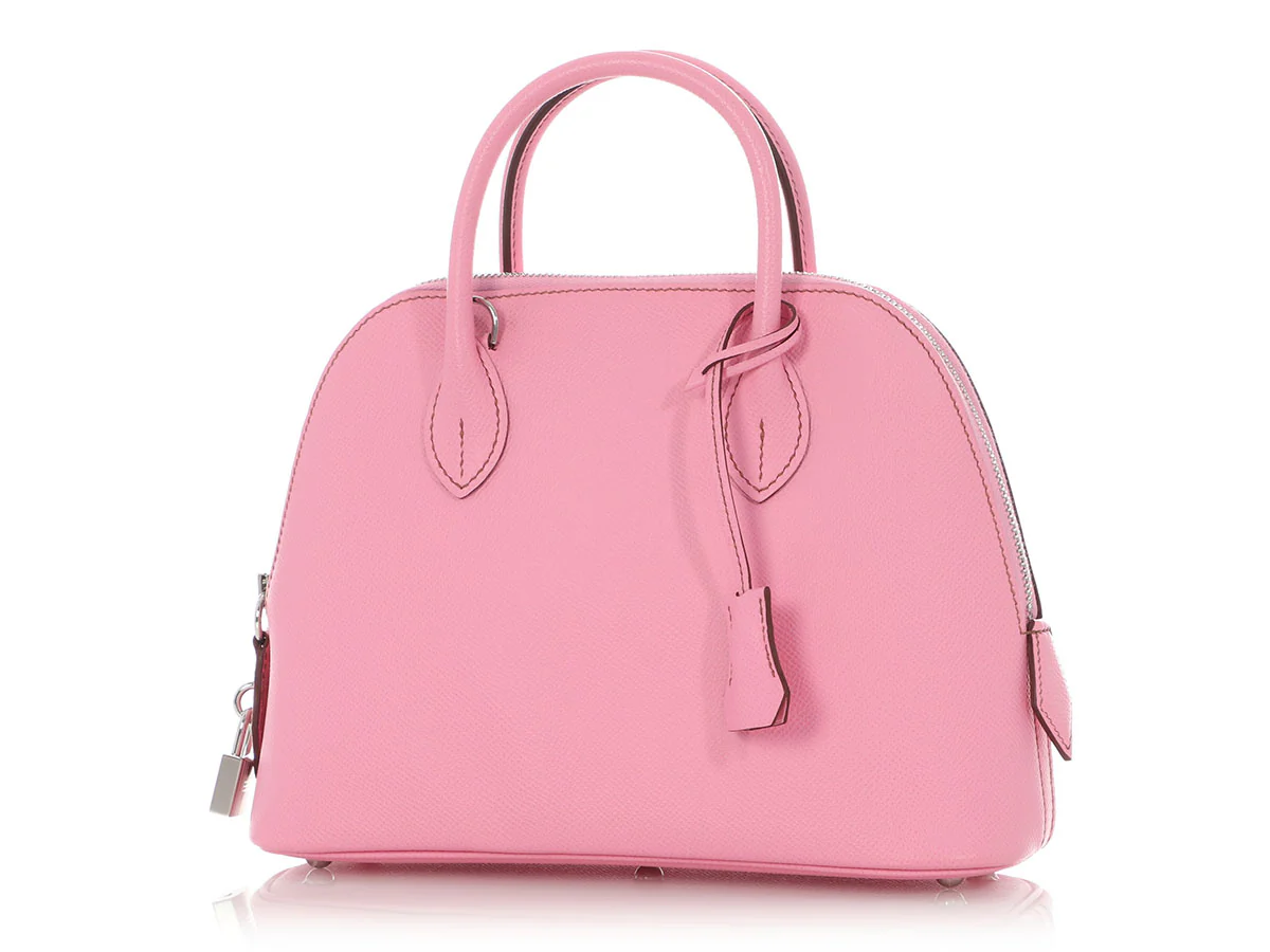 Hermès 5P Pink Epsom Bolide 1923 25 - Image 2