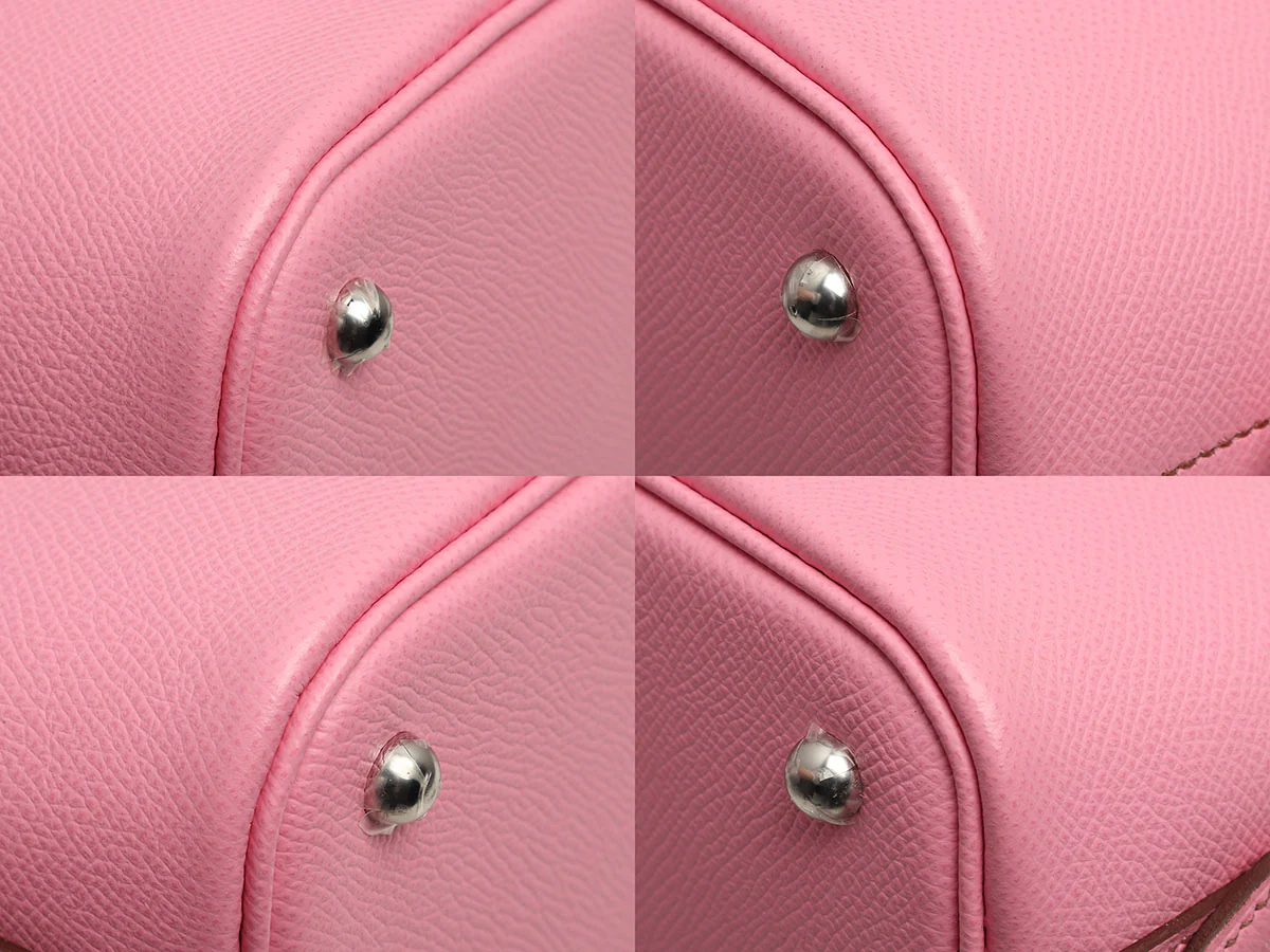 Hermès 5P Pink Epsom Bolide 1923 25 - Image 8