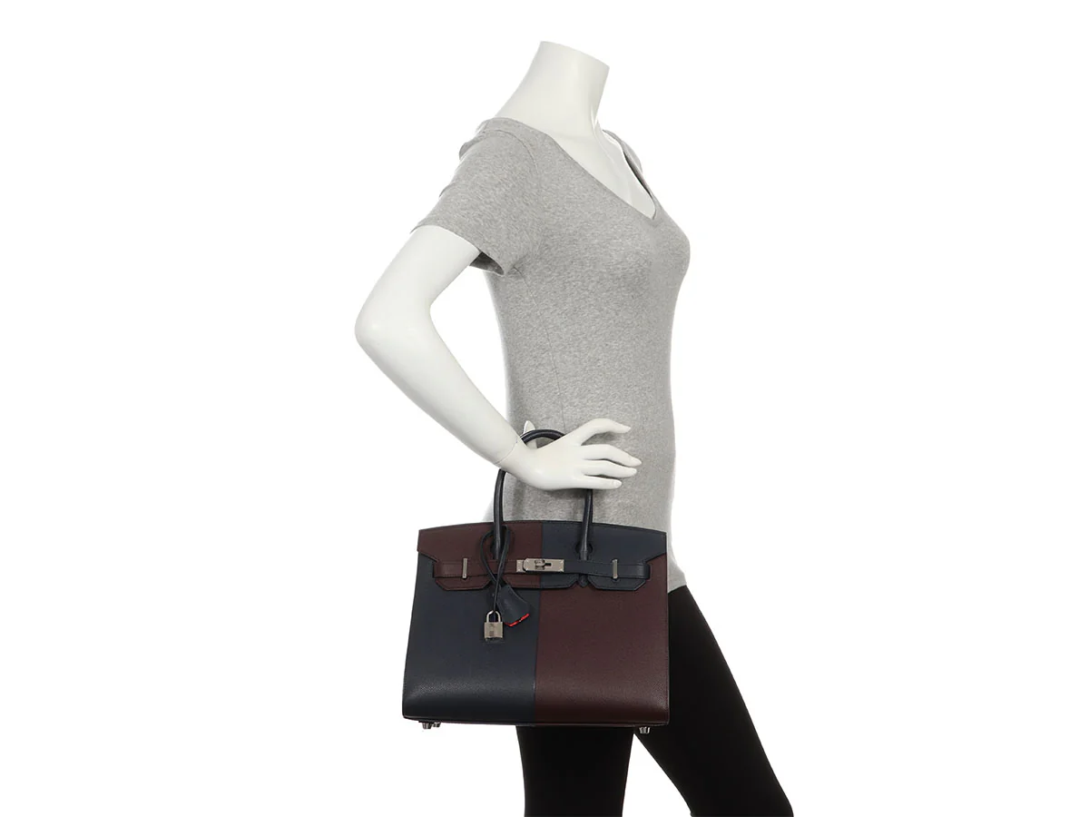 Hermès Epsom Casaque Birkin Sellier 30 - Image 12
