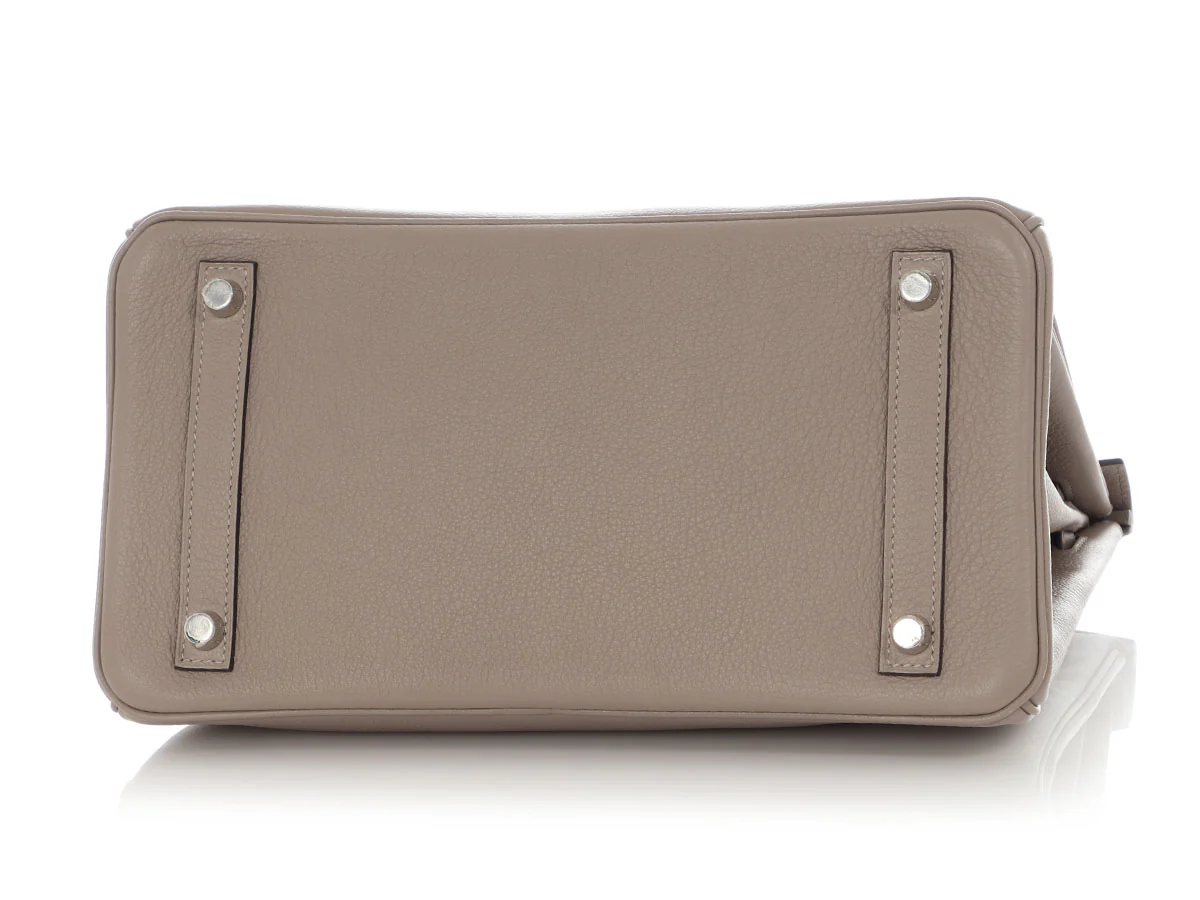 Hermès Gris Asphalte Togo Birkin 30 - Image 6