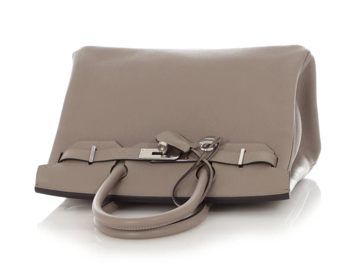 Hermès Gris Asphalte Togo Birkin 30 - Image 7