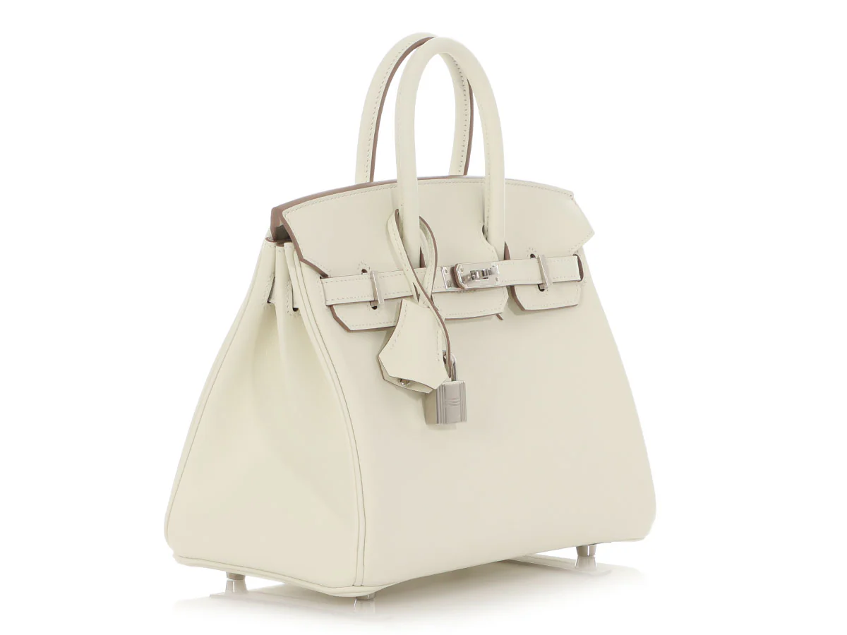 Hermès Mushroom Swift Birkin 25 - Image 6