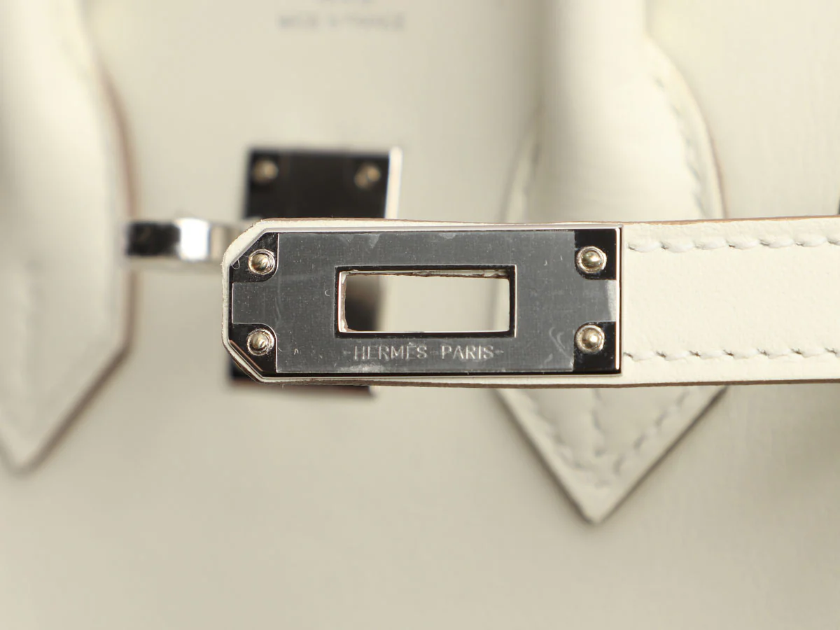 Hermès Mushroom Swift Birkin 25 - Image 9