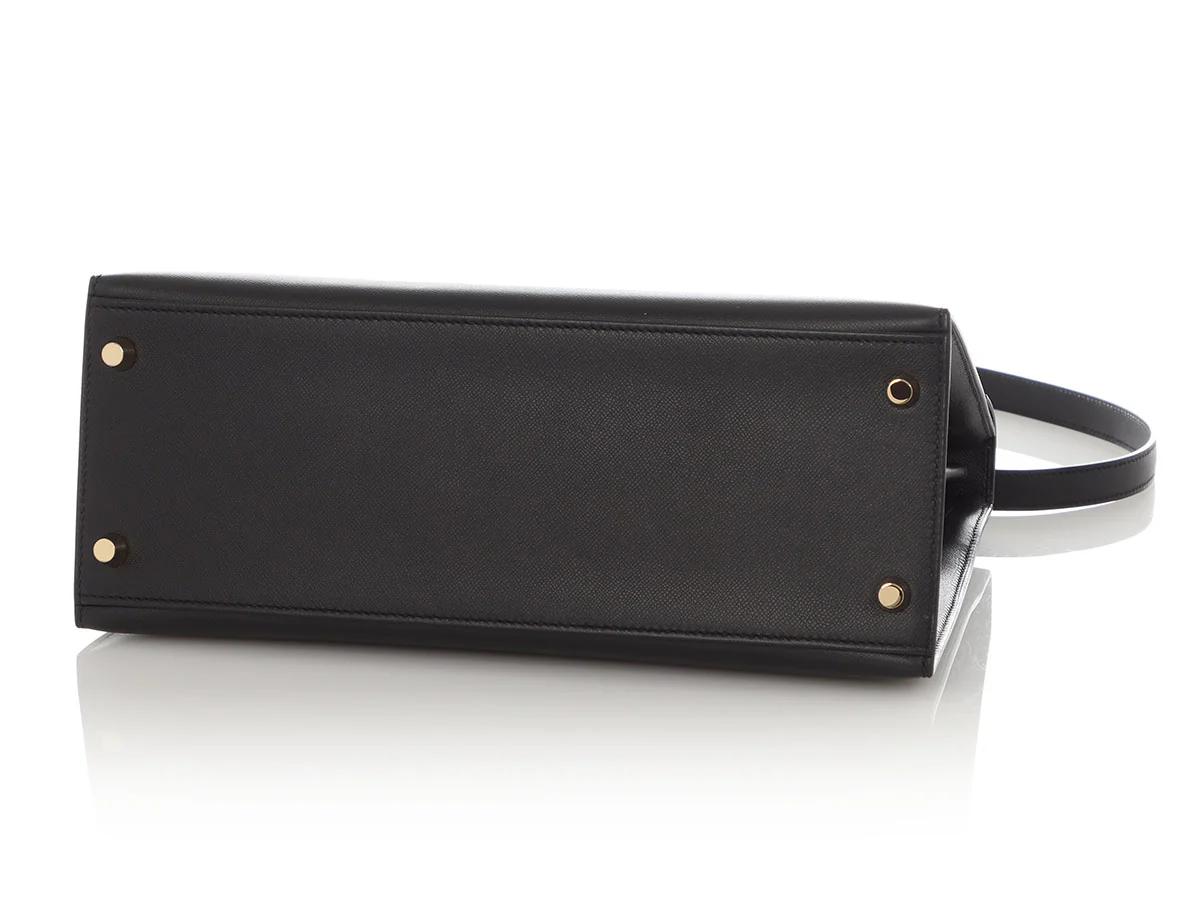 Hermès Black Madame Kelly 28 - Image 6