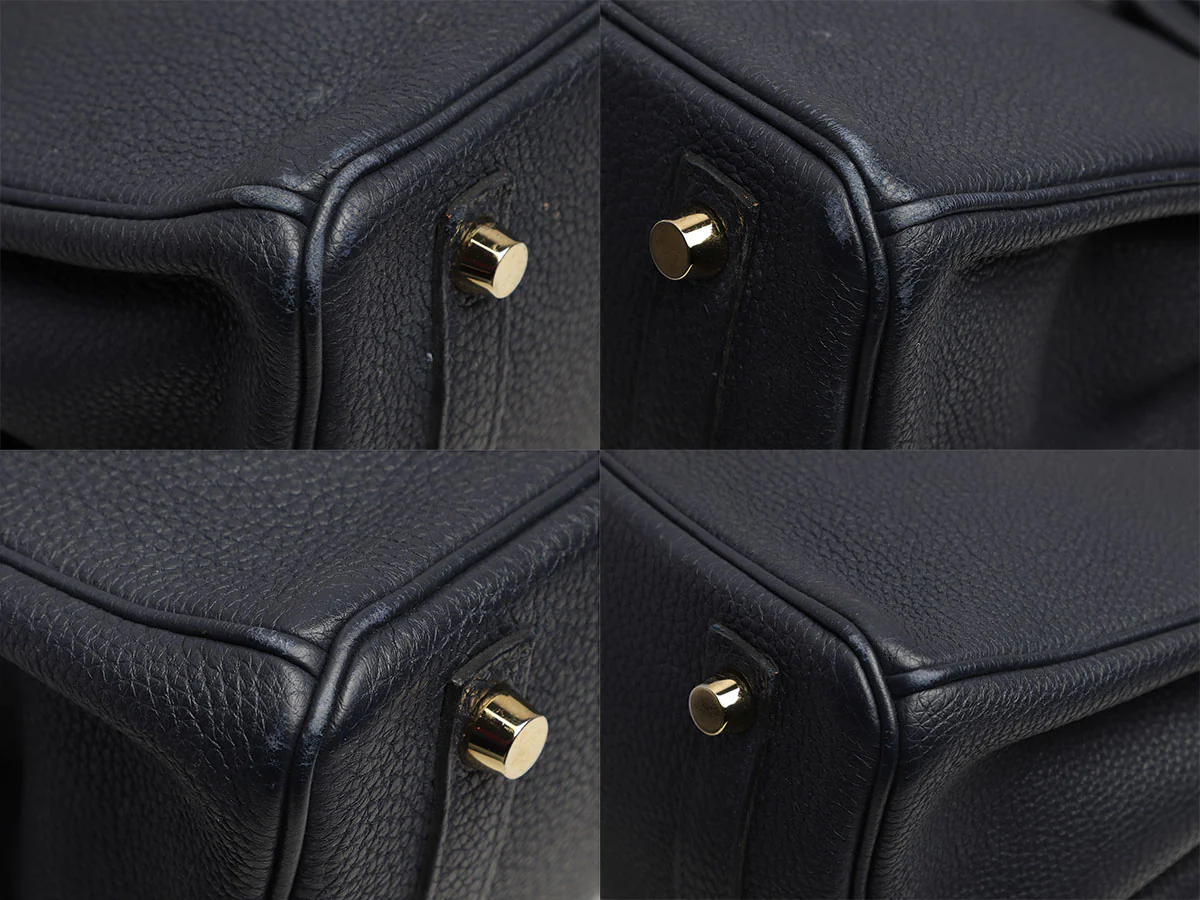 Hermès Bleu Nuit Togo Birkin 25 - Image 8