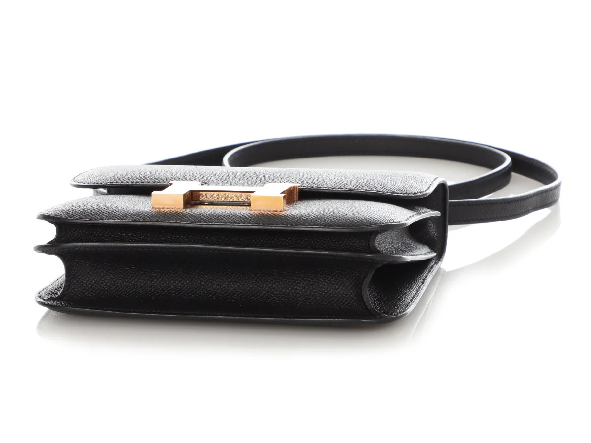 Hermès Black Epsom Constance 18 - Image 6