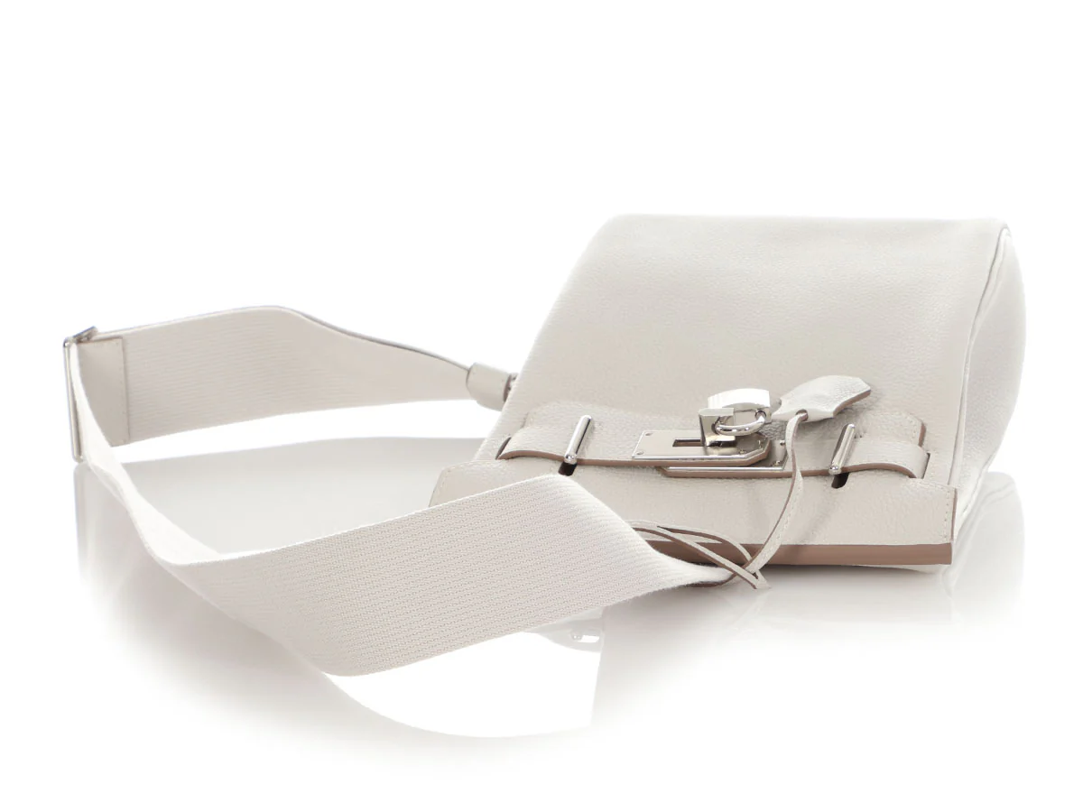 Hermès Gris Perle Togo Hac a Dos PM - Image 7