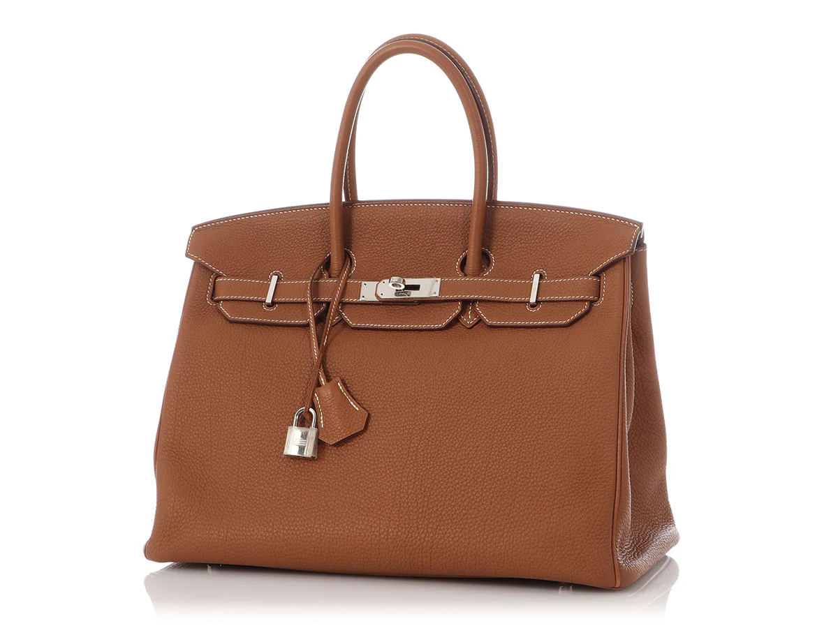 Hermès Gold Togo Birkin 35 - Image 2