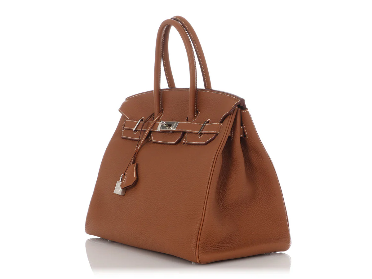 Hermès Gold Togo Birkin 35 - Image 3